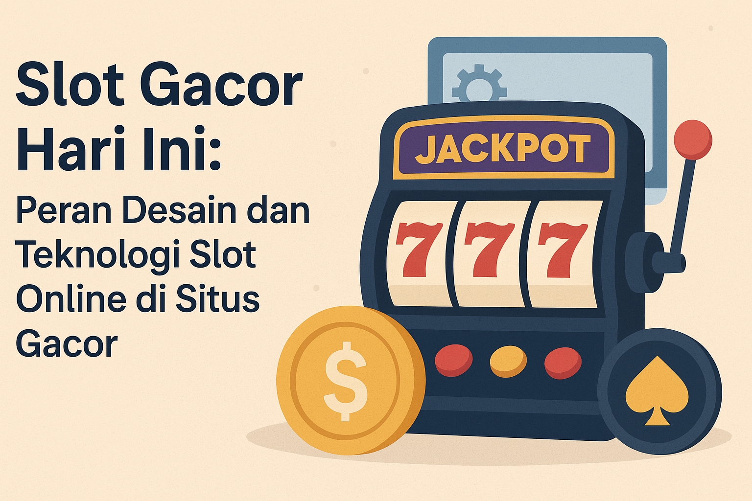 Slot Gacor Hari Ini: Peran Desain dan Teknologi Slot Online di Situs Gacor